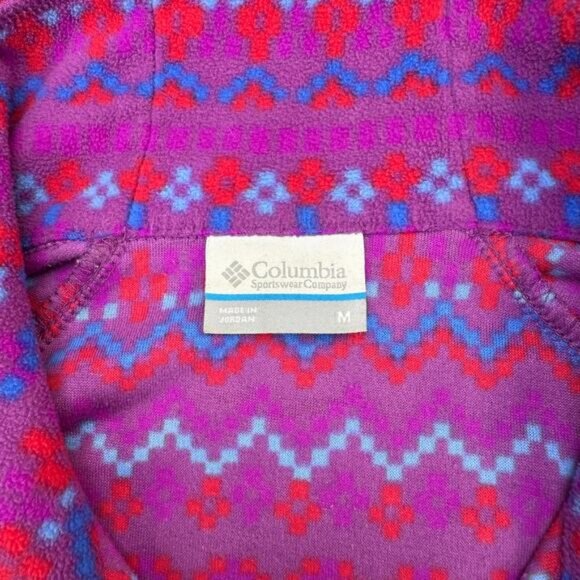 COLUMBIA Women's Glacial Fleece Pullover Size Medium - Picture 3 of 5